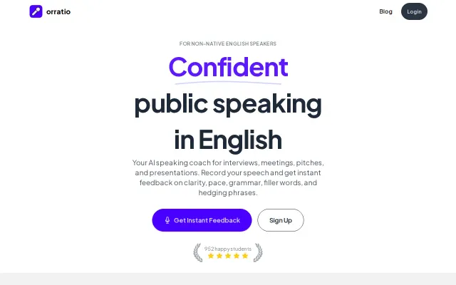 I built an app to practice public speaking for ESL learners
