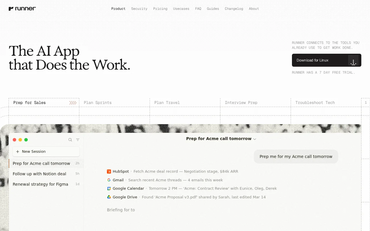 Runner – A Better Claude Cowork