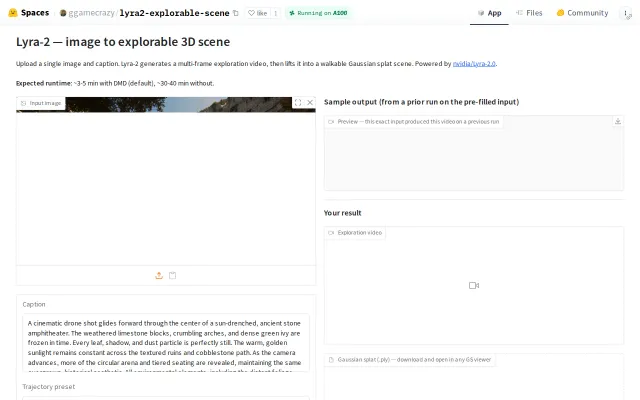 Image to Explorable 3D Scene