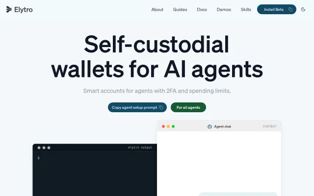 Show NH: Elytro – self-custodial agent wallet