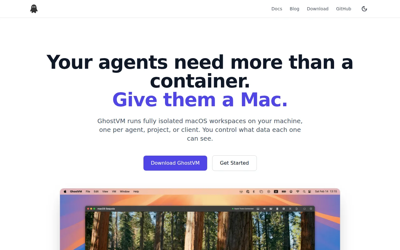 macOS VMs to let you agents run wild
