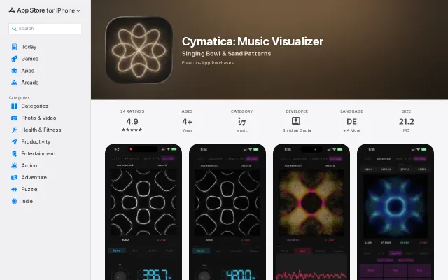 Cymatica – Chladni Plate Simulator
