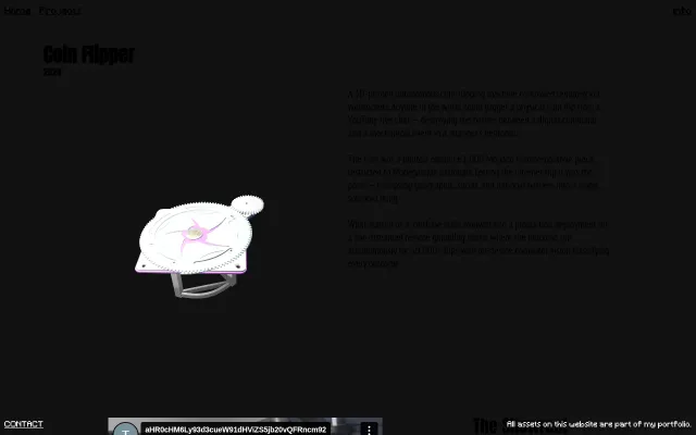Autonomous coin-flipping machine with on-device CV