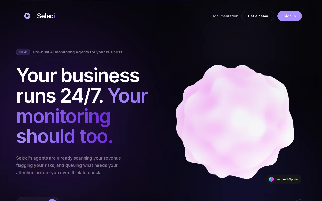 Seleci – Pre-built AI agents that keeps your business running