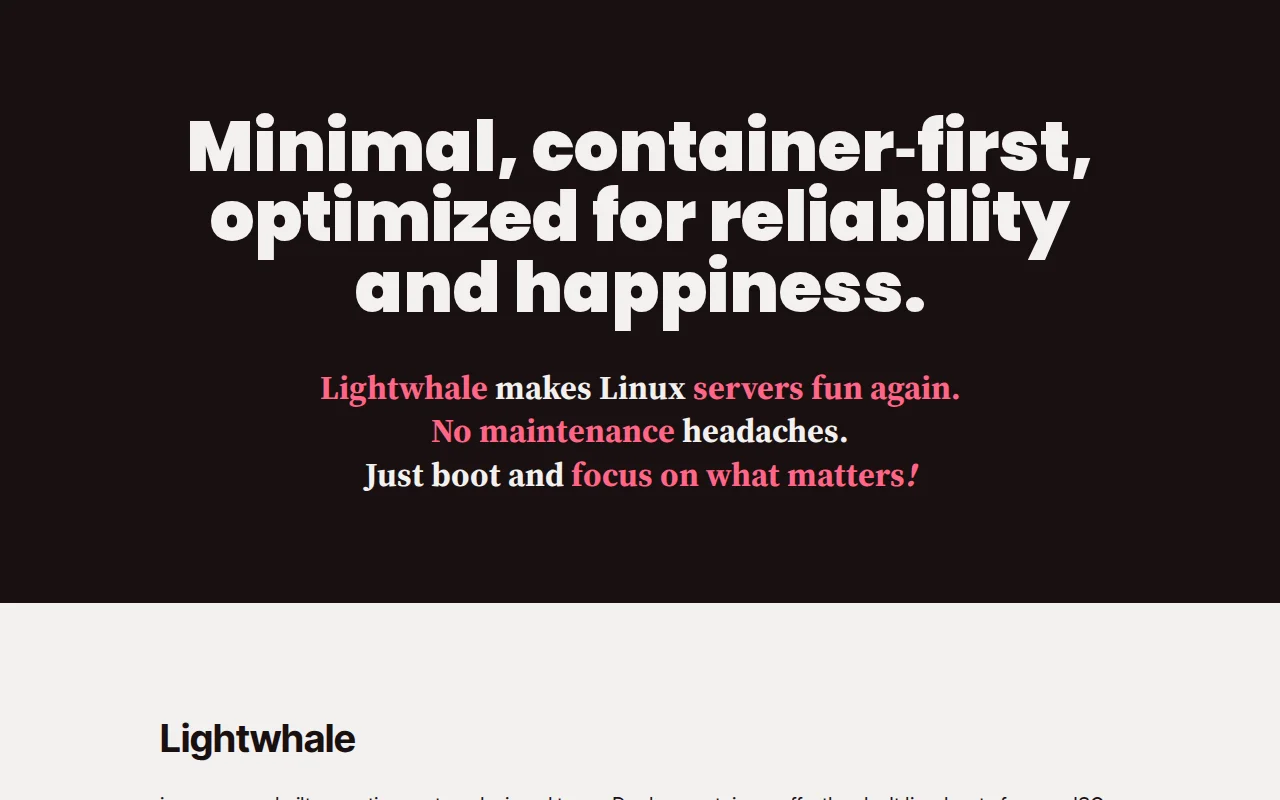 I've built a nice home server OS