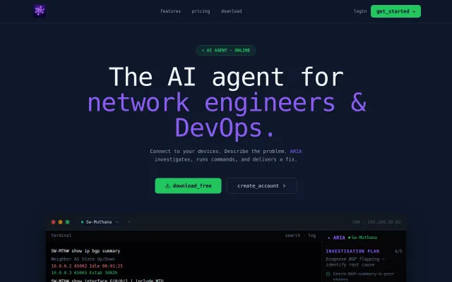 NetCopilot – AI-native terminal for network engineers