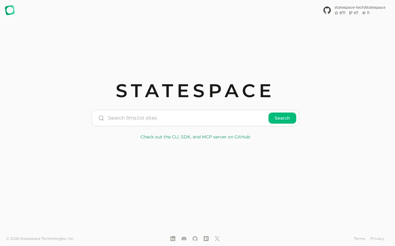 I built a search engine for llms.txt sites