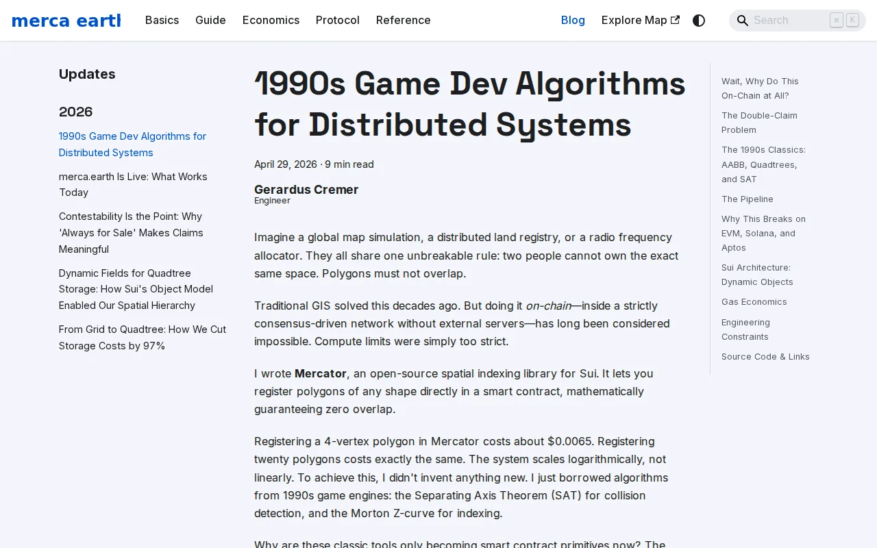 1990s Game Dev Algorithms for Distributed Systems