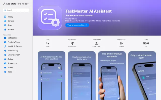 I made an AI task scheduling app