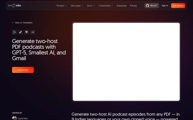 PDF to AI podcast in 9 Indian languages