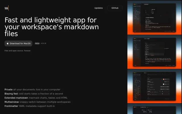 Show HN: Writer – fast, lightweight and open source markdown editor