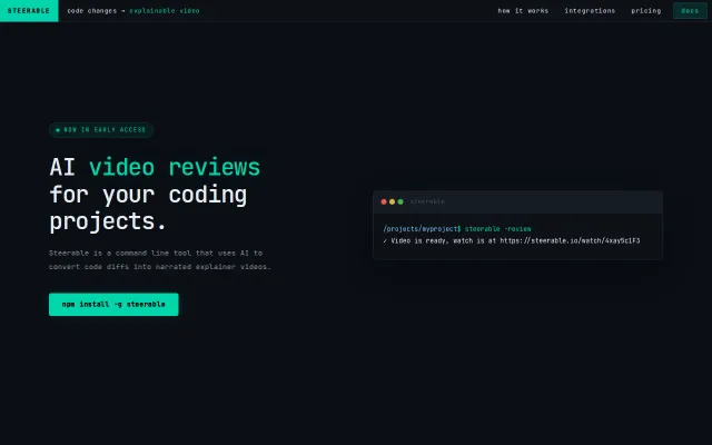 AI Generated Videos for your Code diffs