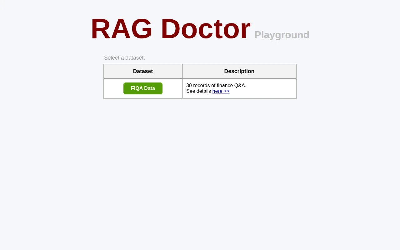 I built a playground of interative A/B testing for RAG