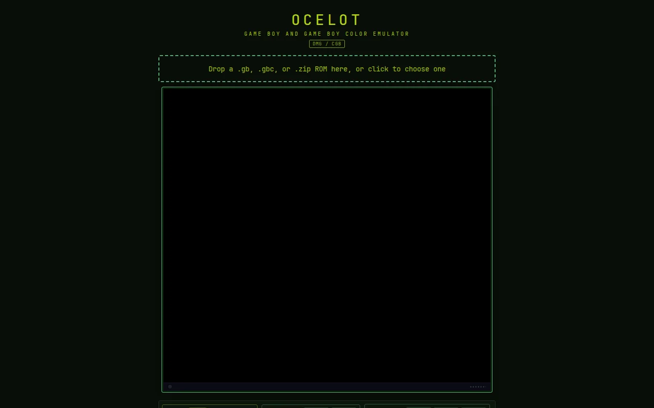 Ocelot – A Game Boy and Game Boy Color Emulator in Haskell