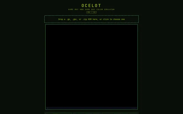 Ocelot – A Game Boy and Game Boy Color Emulator in Haskell
