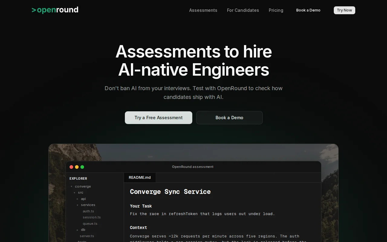 AI-native tech assessments (end of LeetCode)