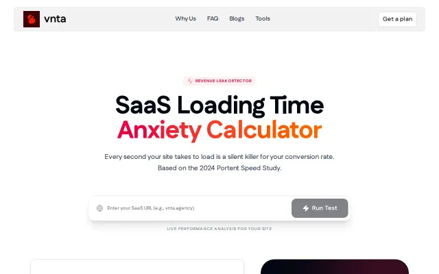 I Build a SaaS Loading Time Anxiety and Cost Calculator
