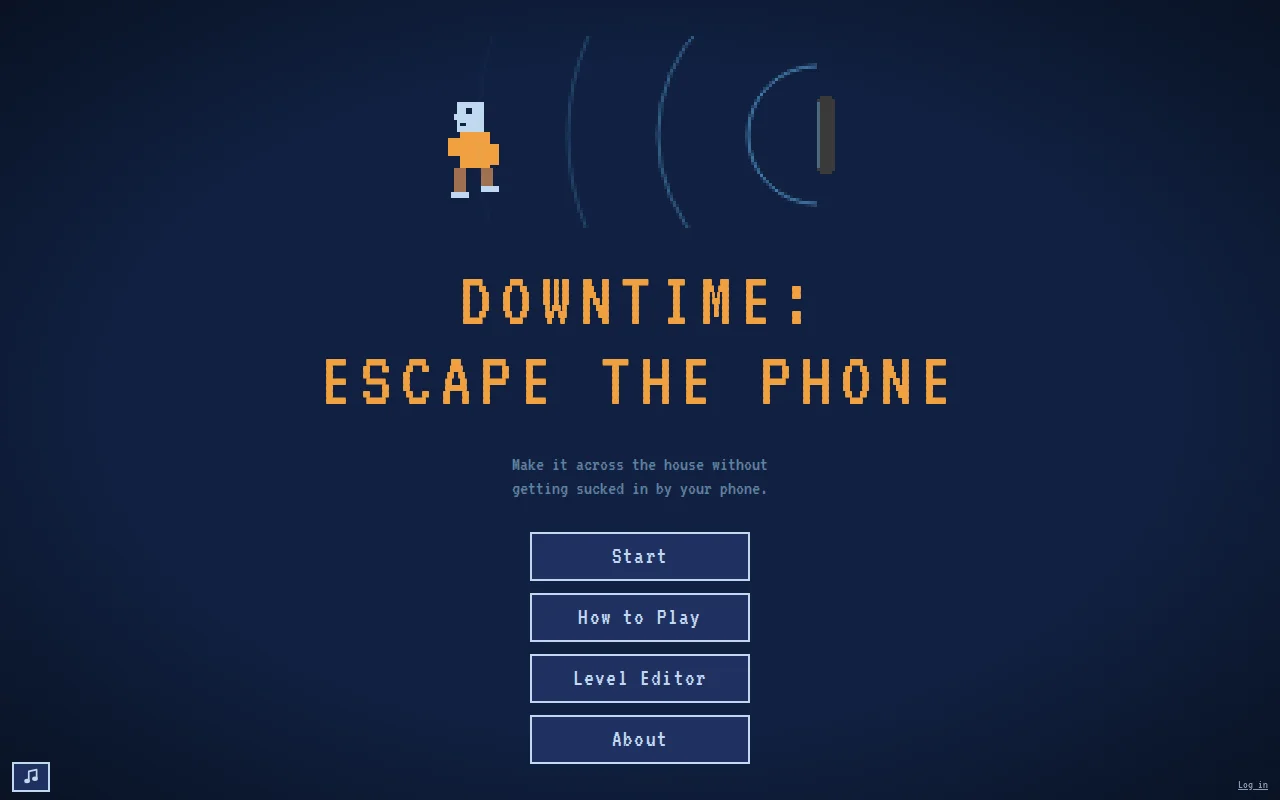 An addictive phone game about phone addiction