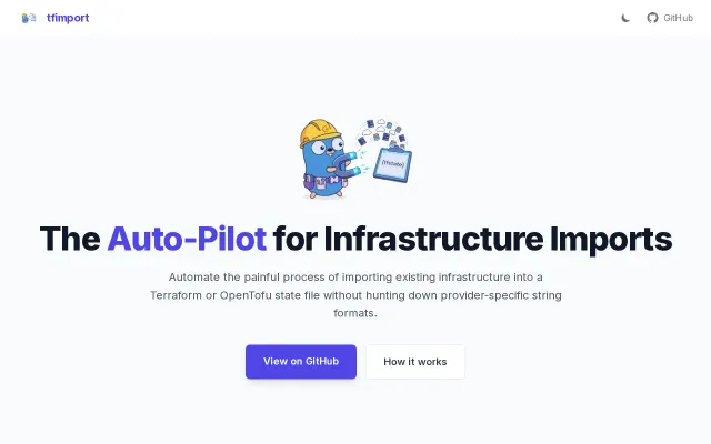 Importing resources into tfstate is no longer annoying