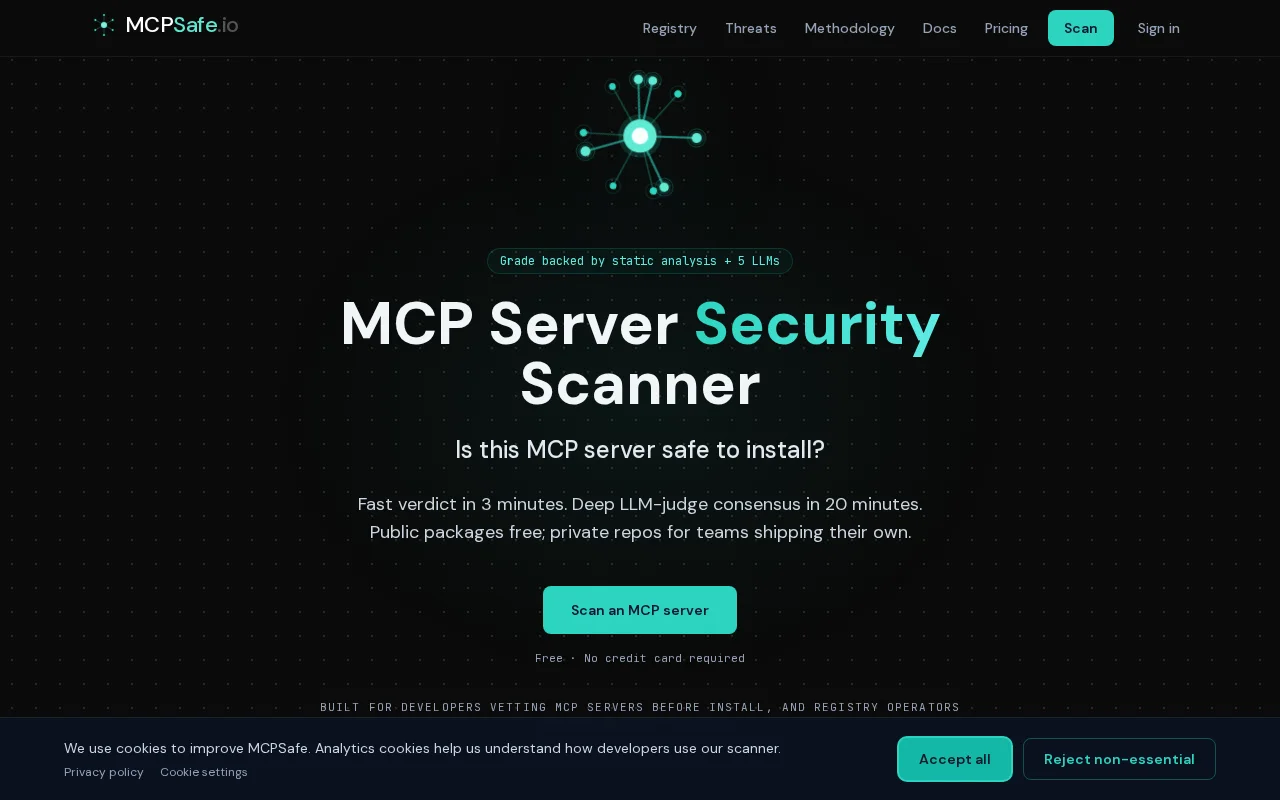 MCPSafe – Free security scanner for MCP servers using 5-LLM consensus