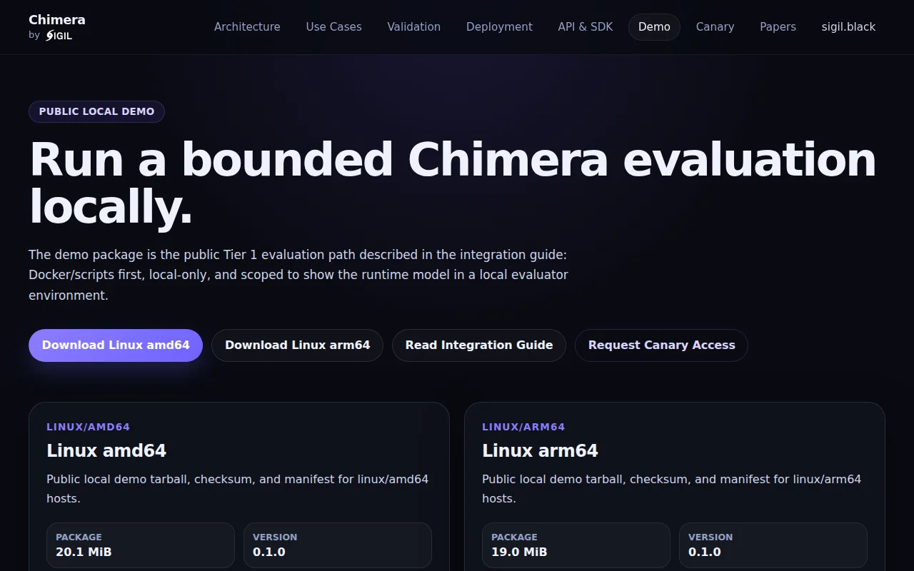 Chimera, a leaderless runtime with selectable settlement profiles