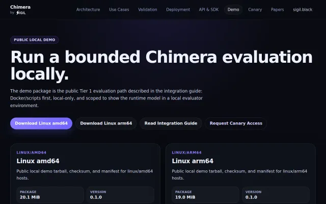 Chimera, a leaderless runtime with selectable settlement profiles