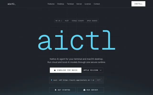 AICTL – A native AI agent for terminal and macOS, in Rust
