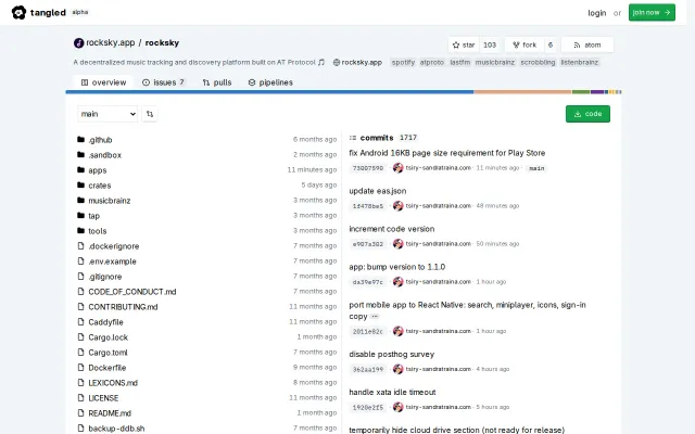 Rocksky – Music scrobbling and discovery on the AT Protocol