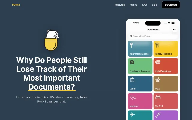 Pockli – I needed a better iOS scanning app