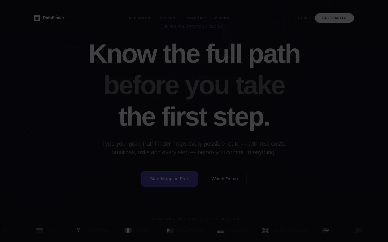 PathFinder – Map every path to your goal, then execute it step by step