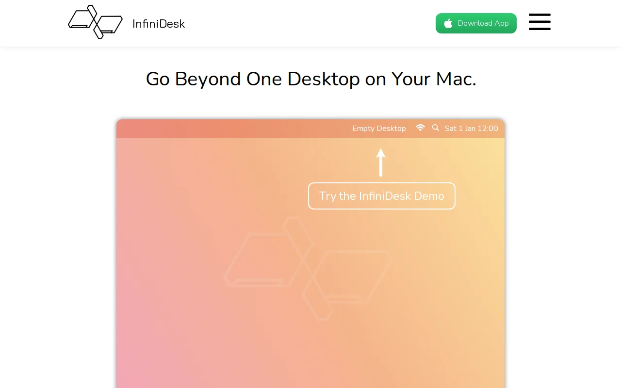 Switch your Mac's desktop identity with hotkeys – InfiniDesk 3