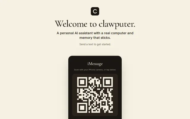 Clawputer – A personal AI assistant with a real computer and memory