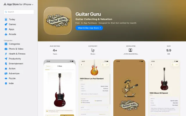 Guitar Guru – A guitar valuation app using ML