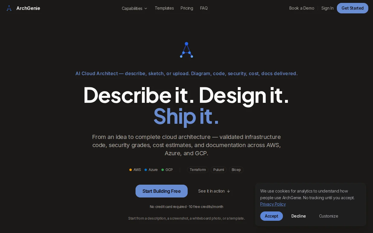 I built an AI cloud architect that ships working infrastructure