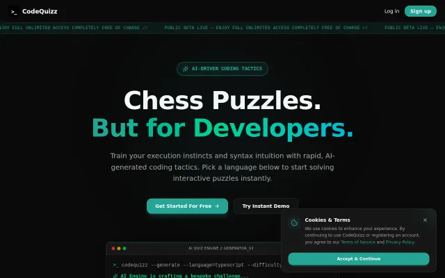 Chess Puzzles, but for Developers