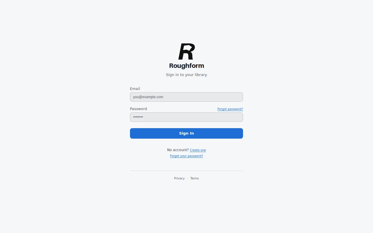 Roughform, a free Browser-Based 3D Creation Tool