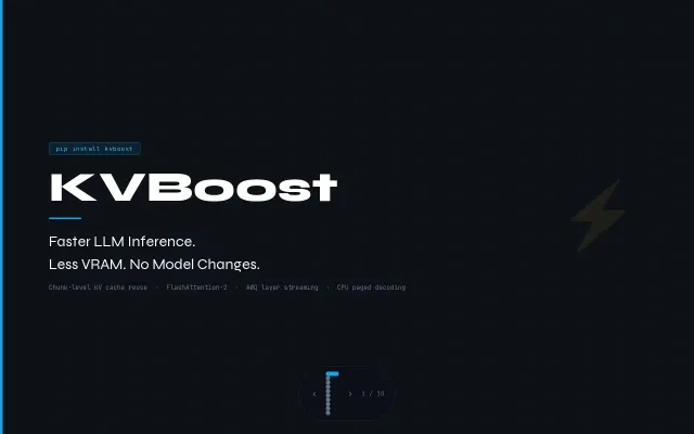 KVBoost – chunk-level KV cache reuse for HuggingFace, 5–48x faster TTFT