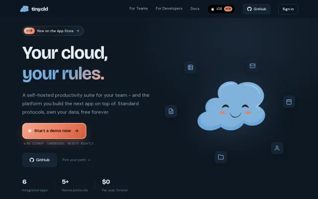 Self-hosted Workspace alternative with a plugin SDK