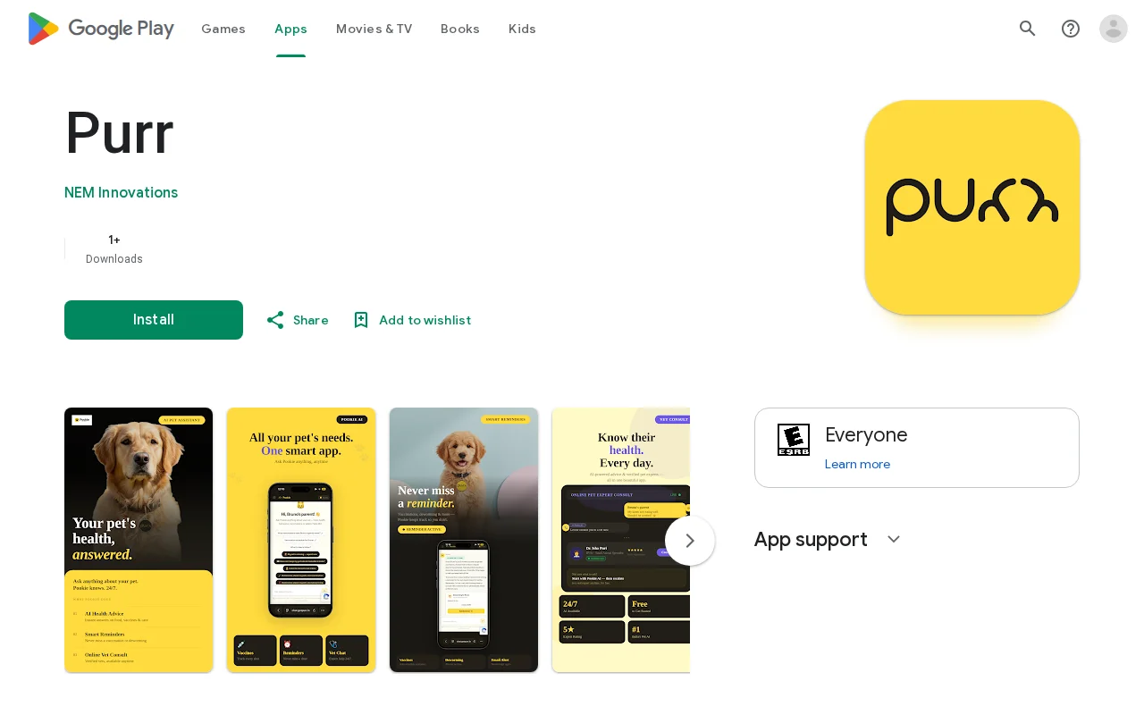 24/7 AI Pet Assistant – Pookie by Purr