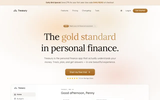 Treasury – Ask your money anything