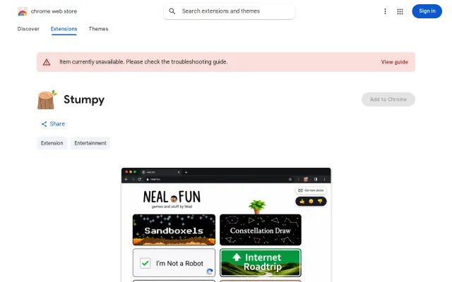 Stumpy – StumbleUpon Re-Created