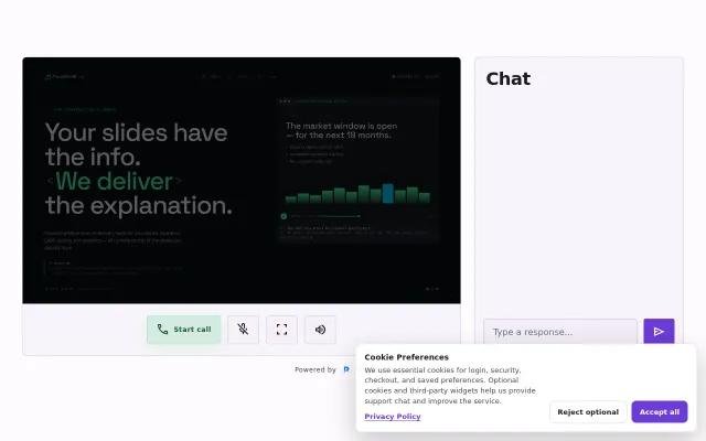 Presentforme.ai – Make slide decks explain themselves