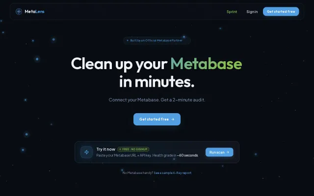 AI agents that audit your Metabase instance and find what's broken