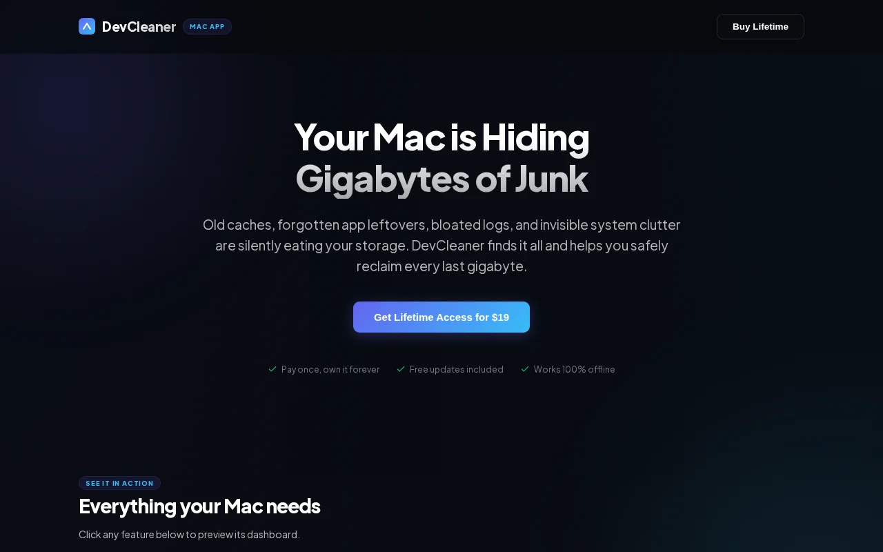 Clean Gigabytes of Junk from Your Mac