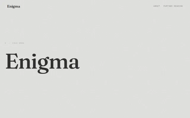 Enigma – a walkthrough from Caesar ciphers to a working Enigma machine