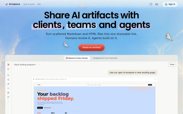 Workplane – collaborative filesystem for humans and AI