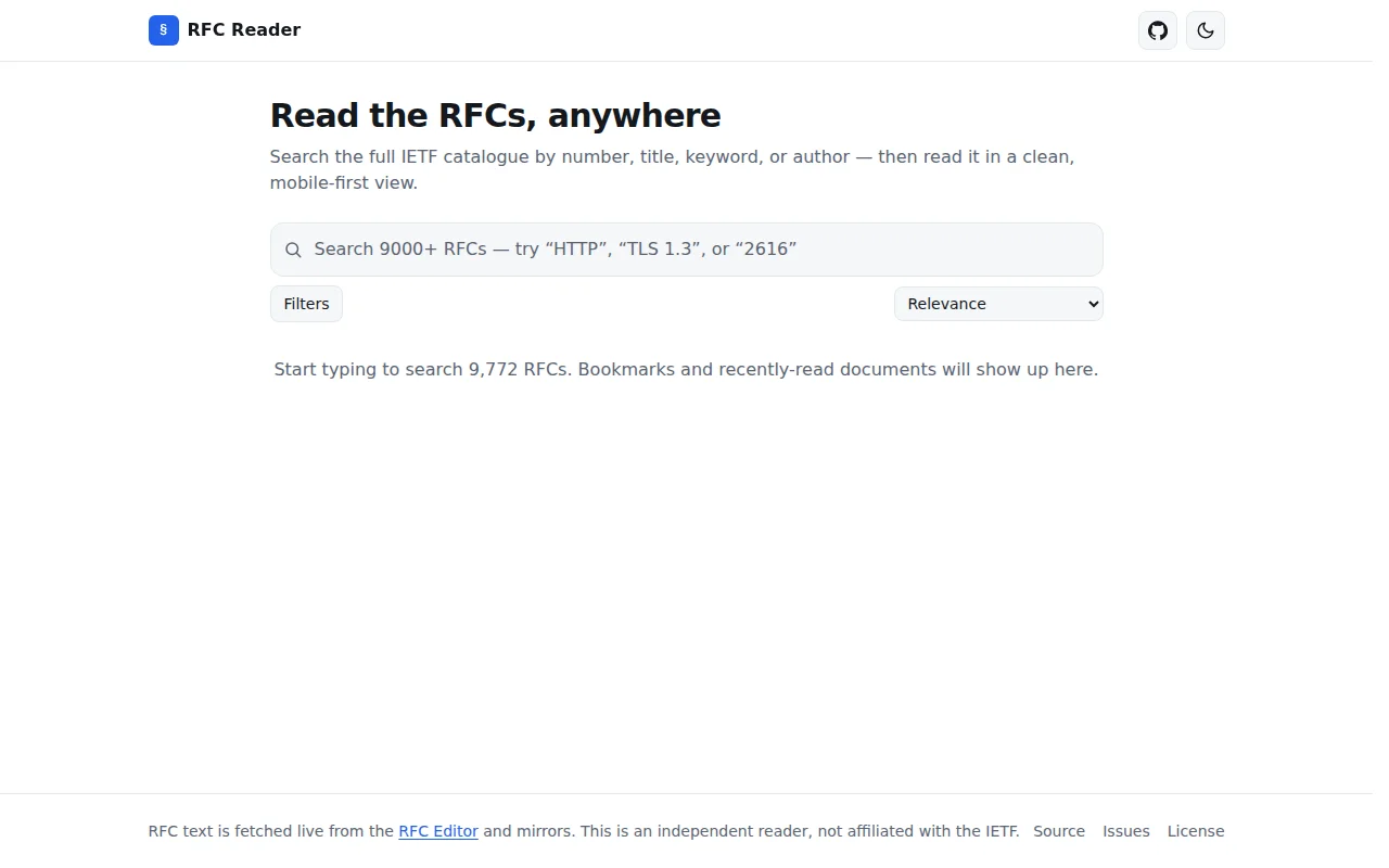 RFC Reader
