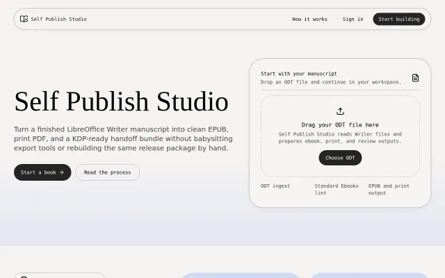 Self Publish Studio