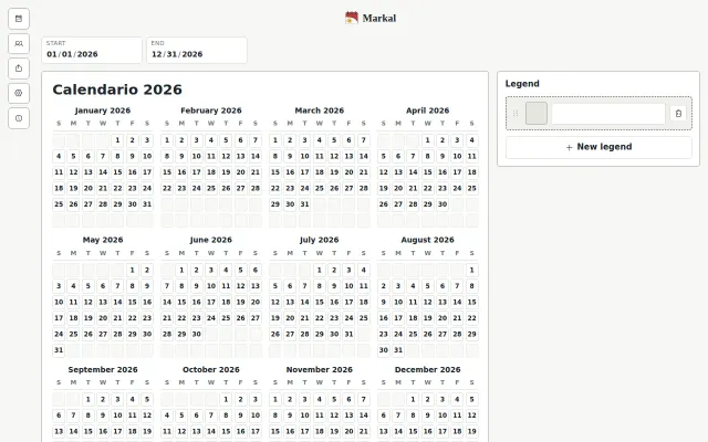Markal, a productivity tool for creating collaborative calendars