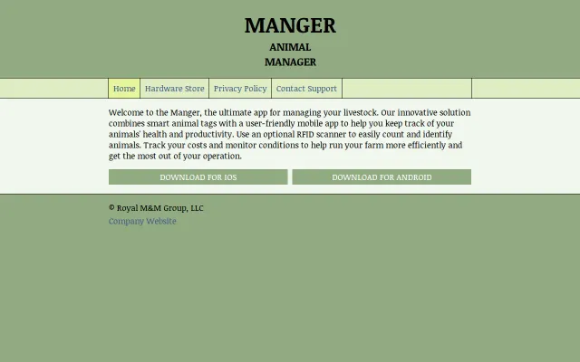 Manger – Livestock Management App